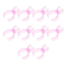 10pcs Bottle Clips de cierge magique Single Holder Clips de sécurité