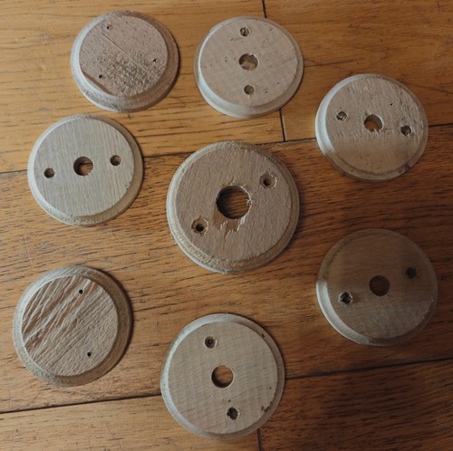 Lot socles bois anciens - lot,