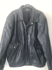 Blouson cuir homme vintage - cuir,