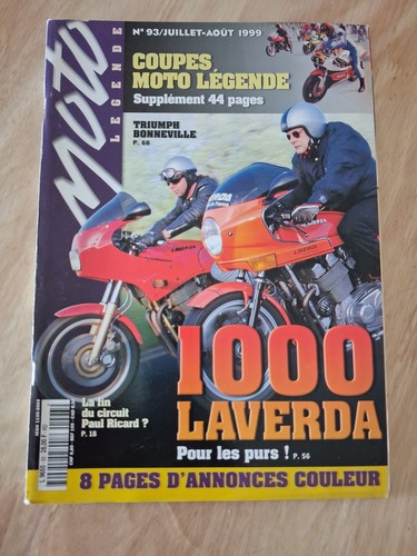 Moto légende 1999 laverda - légende,