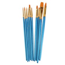 10Pcs Pinceaux De Peinture À