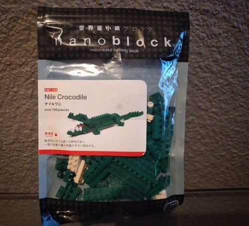 Nanoblock crocodile complet - , be