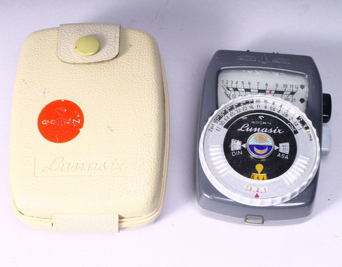 Gossen lunasix lightmeter with - lunasix,