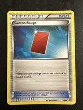Carton Rouge 71/83 Carte Pokemon XY Generations français