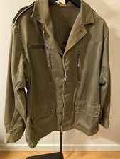 veste militaire f1 kaki om 1980 customisée 88C fabriqué en France