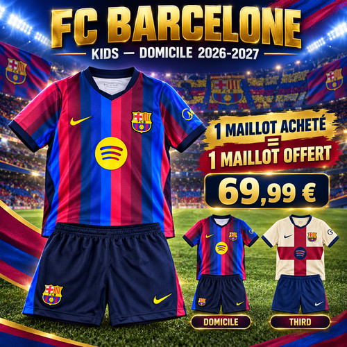 Maillot enfant barcelone do - maillot,