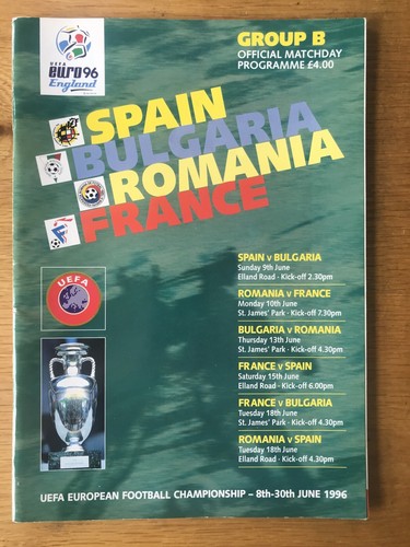 Euro 1996 group - group, b