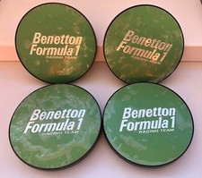BBS Benetton vert ø70 mm cache moyeu emblème disques symboliques