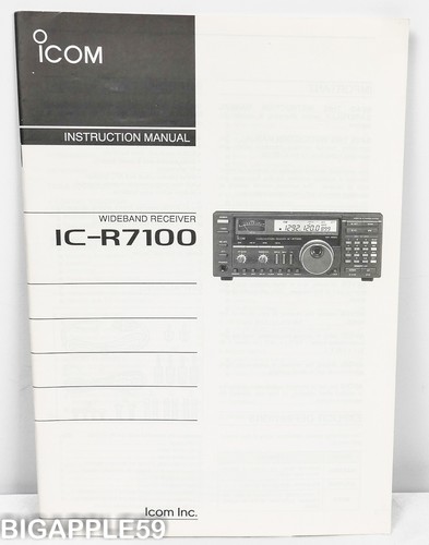 Original user manual - manual, for