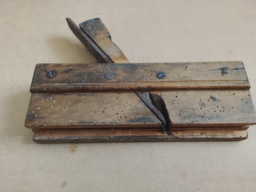 Rabot moulure ancien bois - rabot, à