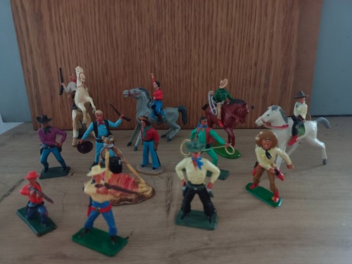 Lot soldats cowboys starlux - lot,