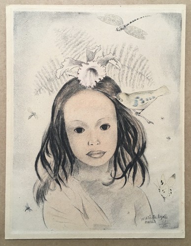 Gravure ancienne mariette - ancienne,