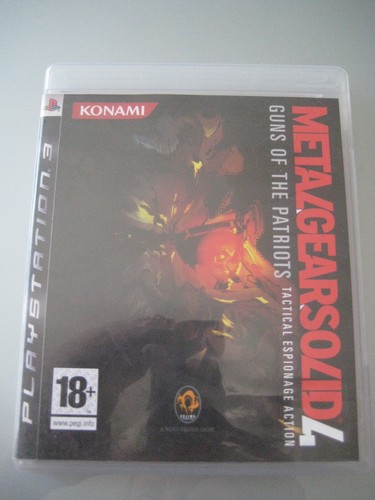 Ps3 metal gear - gear, 4: