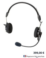 Casque Aviation Airman Telex