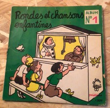 disque vinyle Rondes Et Chansons Enfantines N°1