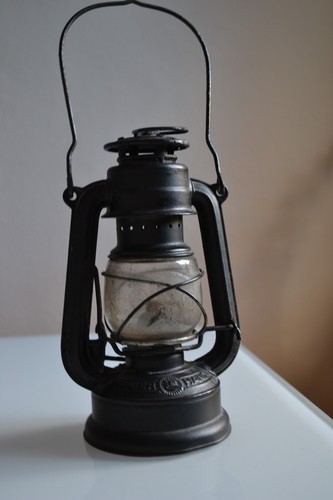 Ancienne lampe tempete feuer - ancienne,
