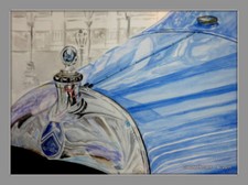 tableau CITROËN Trèfle bleue