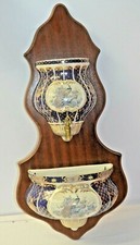 ANCIENNE FONTAINE JARDINIERE DECOR FAISAN SAMOVAR CACHE POT BARBITINE FLEUR VASE