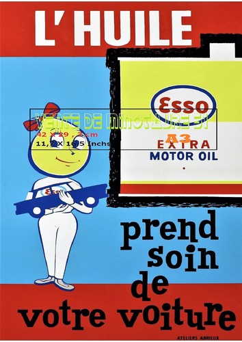 Automobilia esso extra - esso, motor
