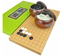 Jeu GOBAN N°5 IGO plateau pliant avec jeu Go Stones & Go Bowls livraison grat...