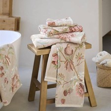 Ensemble 1+1 serviette et invité PIP STUDIO Secret Garden beige