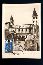 CARTE MAXIMUM  1er jour 1954-