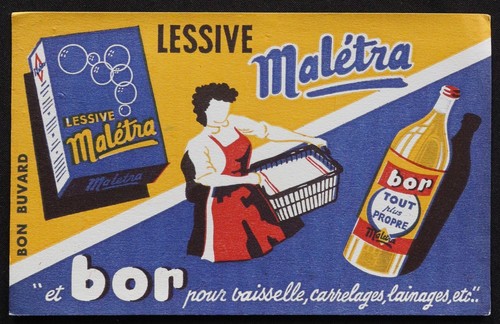 Buvard lessive malétra - lessive,