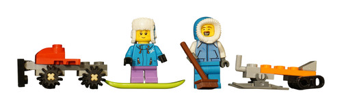 Lego figurine hiver set