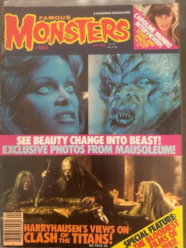 Magazine famous monsters - famous,