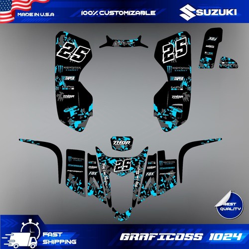 Ltz 400 suzuki wrap graphics - suzuki,