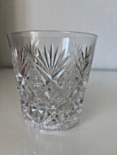 Verre à whisky en cristal taillé modèle Florence signé Saint Louis