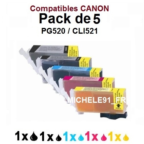 Pack encres compatibles - de,