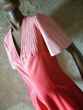 CHIC VINTAGE TOP ROBE ROSE & ROUGE DRESS 60s VTG  SIXTIES RETRO ANNEES 60 (38)