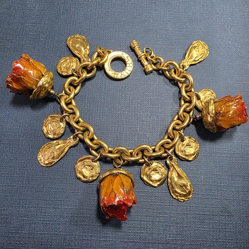 Bracelet breloques vintage - breloques,