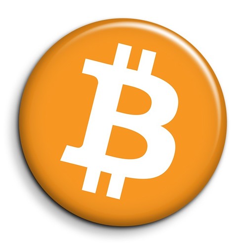Btc bitcoin badge 38mm - btc,