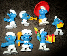 Les Schtroumpfs-Lot anciennes
