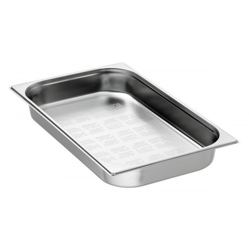 Bac inox perforé - 1/1, (p)65