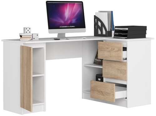 Bureau angle avec 3 - d'angle, b-20