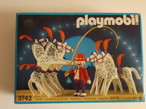 Playmobil 3742 1987 cirque - playmobil,