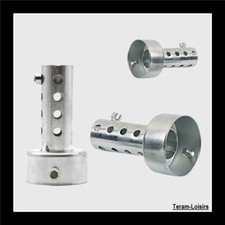 Insert Chicane DB Killer Universel pour Echappement Silencieux Moto 48 mm NEUF