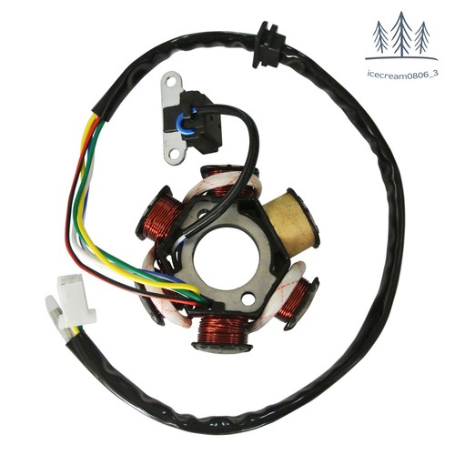 Stator magneto poles - 6,