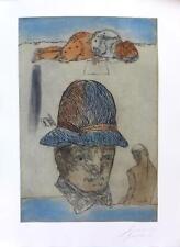 José luis  CUEVAS, Lithographie originale, Carter de Blanes, 1982