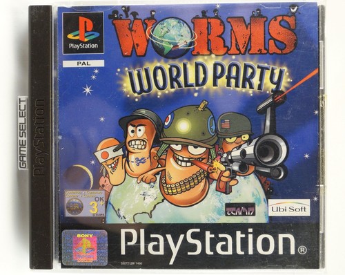 Worms world party sony - worms,