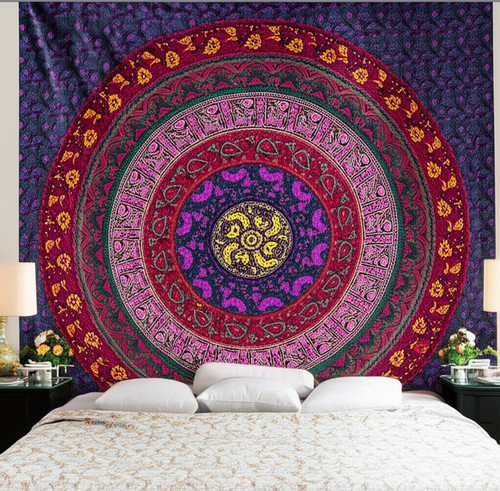 Tenture murale mandala - murale,