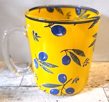 Palluy France Yellow/Gold Blue