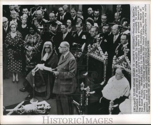 1960 press photo - press, de