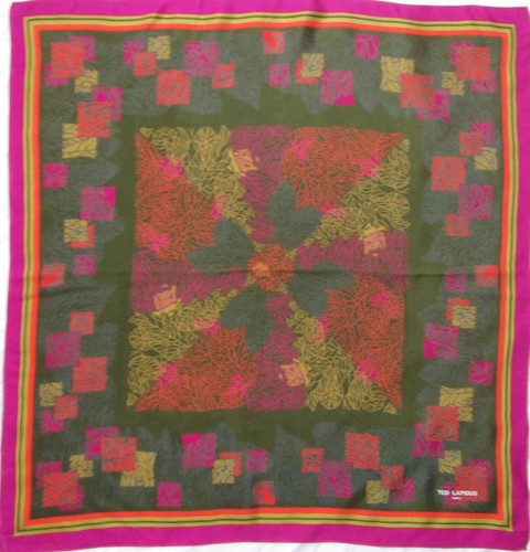 Superbe foulard ted lapidus - ted,