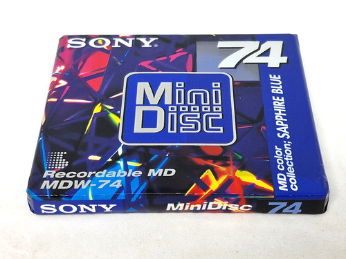 Sony mini disc mdw - mdw, sealed