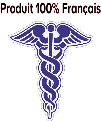 Sticker caducée infirmiere - sticker,