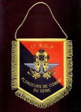 FANION / 17° RGP PLONGEUR DE